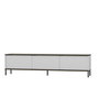Hanah Home Soporte de TV Blanco con Estantes